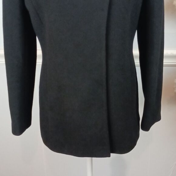 HALOGEN Black Wool blend Women's  jacket sz S Casual - Picture 4 of 14
